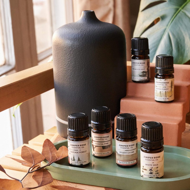 Juniper Ridge Desert Cedar Essential Oil - Aromatic Fragrance with Sweet Cedar Resin & Warm Leather Notes - 5ml - Packaging May Vary - Image 4